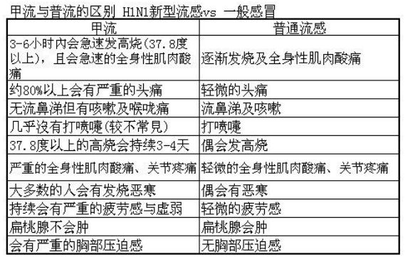 甲流H1N1型正流行